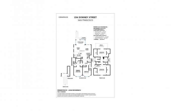 Property Thumbnail: 234 Downey Street floor plan completed by open homes. 