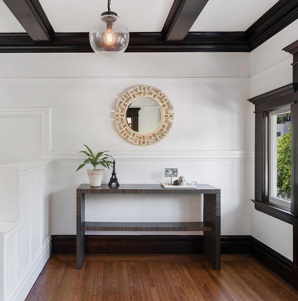 Buyers View of an entry way in a large home in San Francisco purchased via John DiDomenico