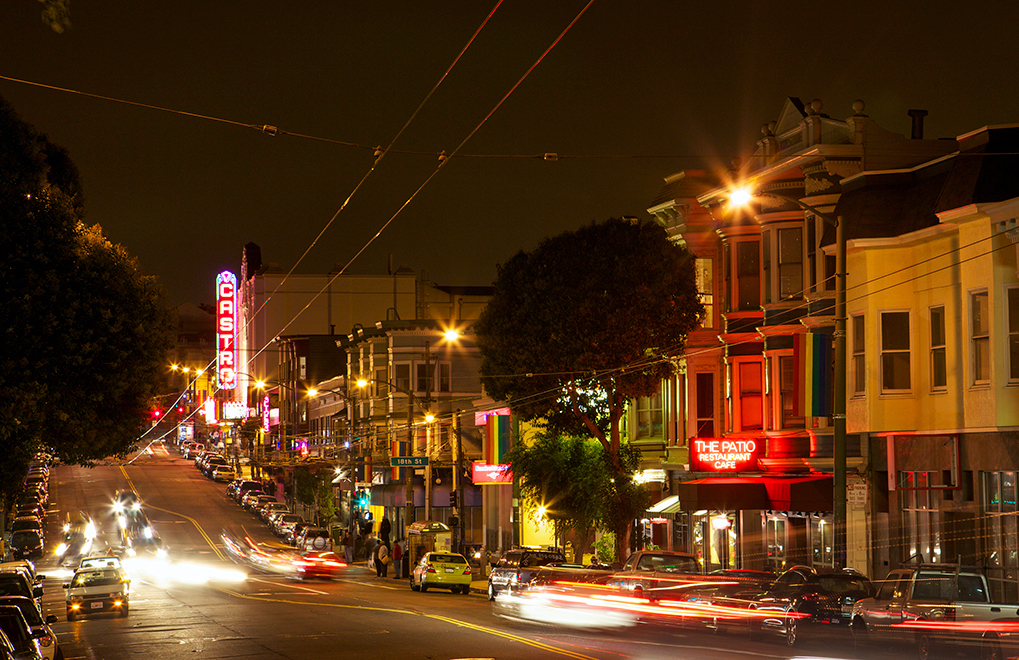 View of the Castro District in San Francisco