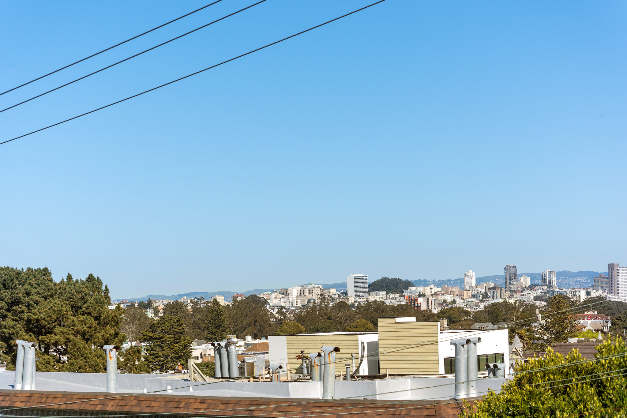 Property Photo: View of downtown San Francisco as seen from 1337 Willard