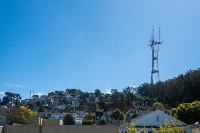 Property Thumbnail: Aerial view of Cole Valley and Sutro Tower in San Francisco, CA