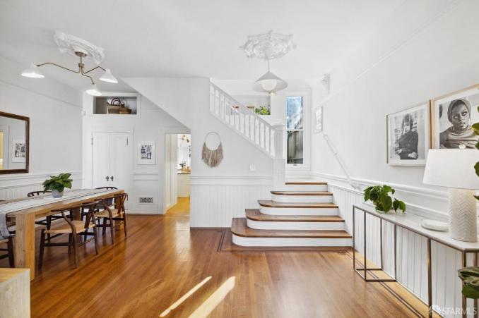Property Thumbnail: Main entry has dining room to the left and a staircare to the right.