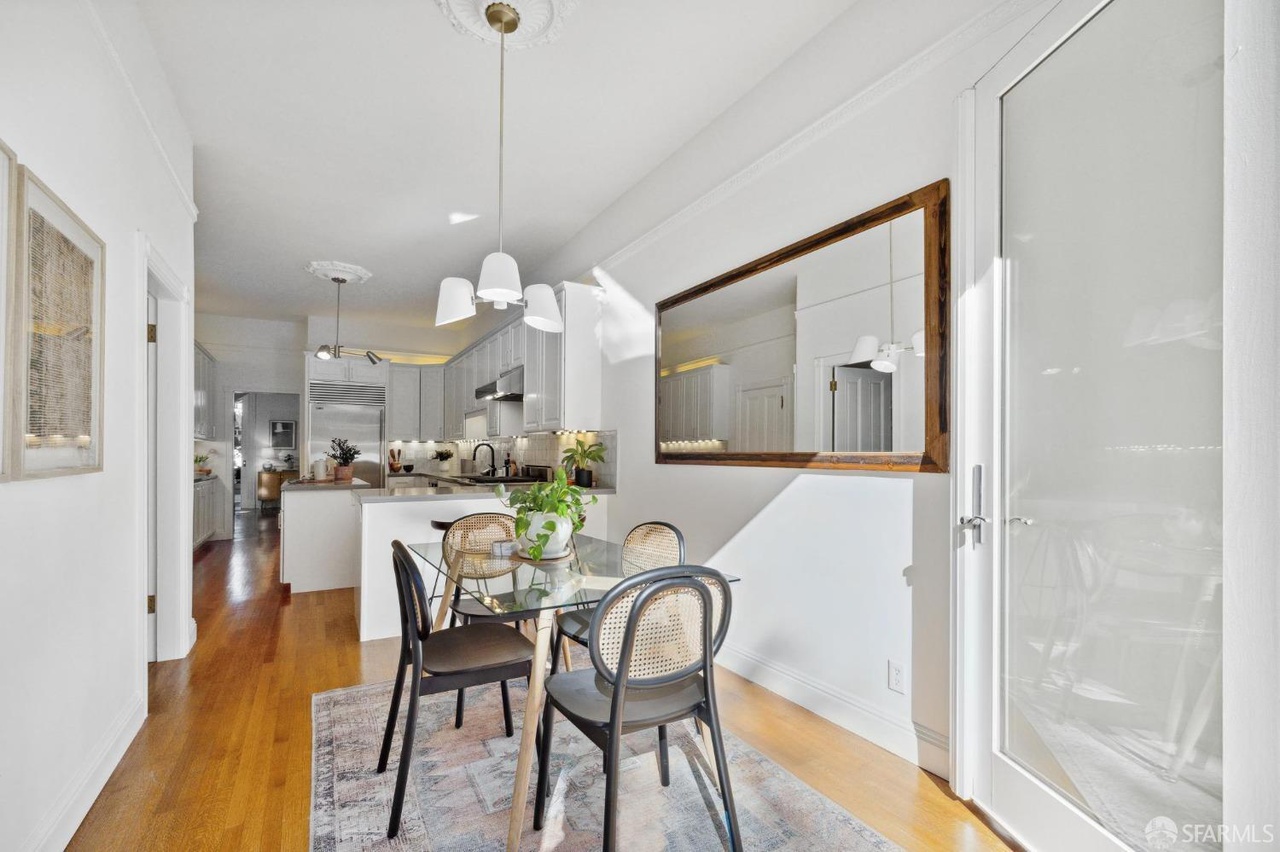 Property Photo: Looking into kitchen from back deck. 