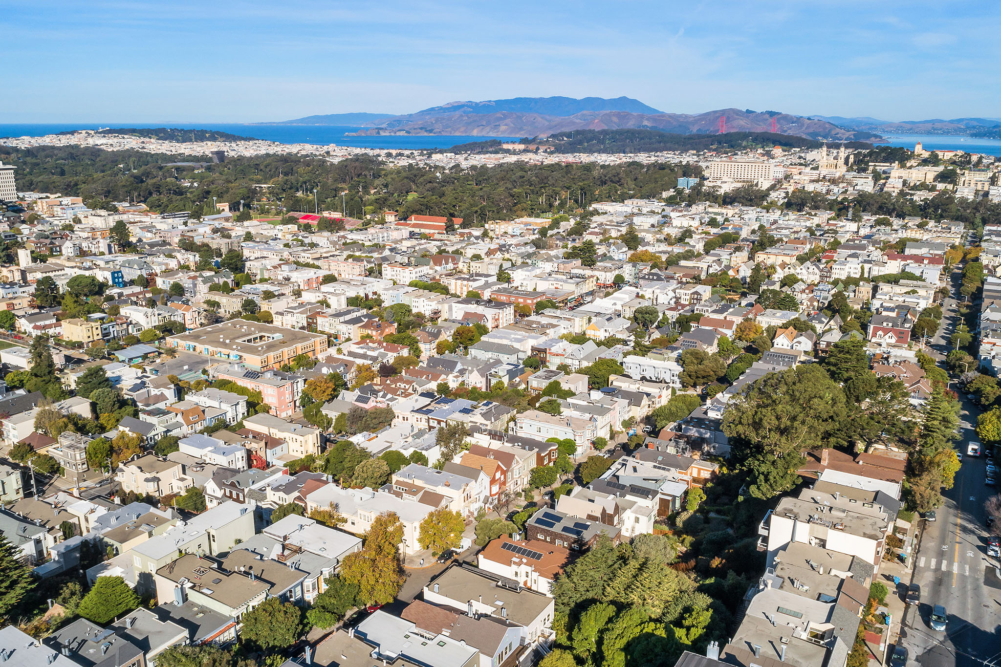 Property Photo: Wide-shot aerial view of the community and proximity of the home to the Bay