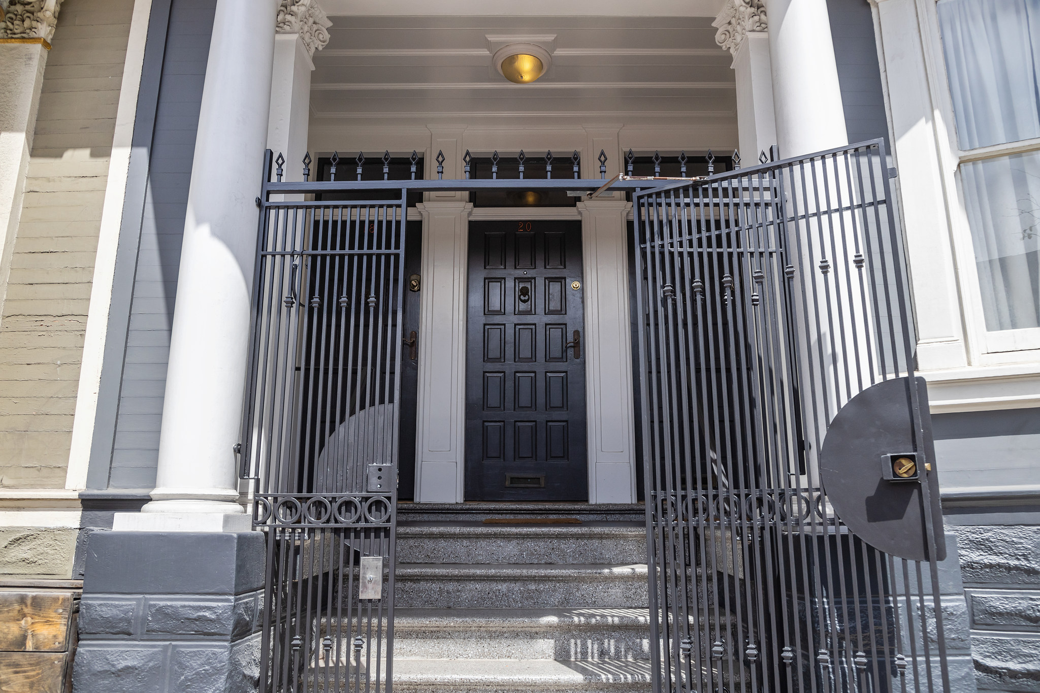 Property Photo: Front entry to 20 Belvedere Street