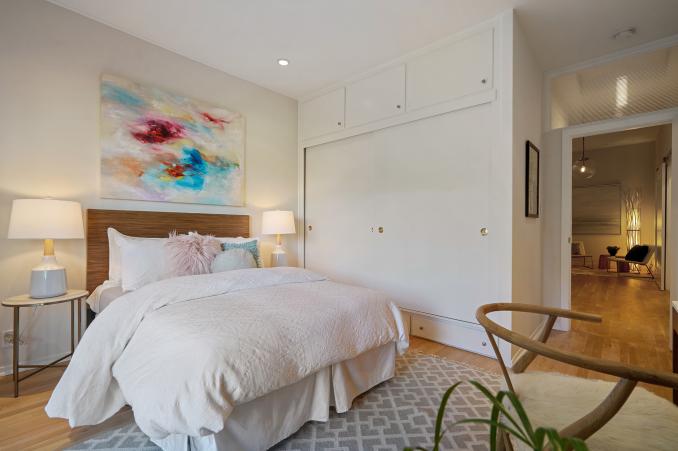 Property Thumbnail: View of a bedroom with a view into the hall