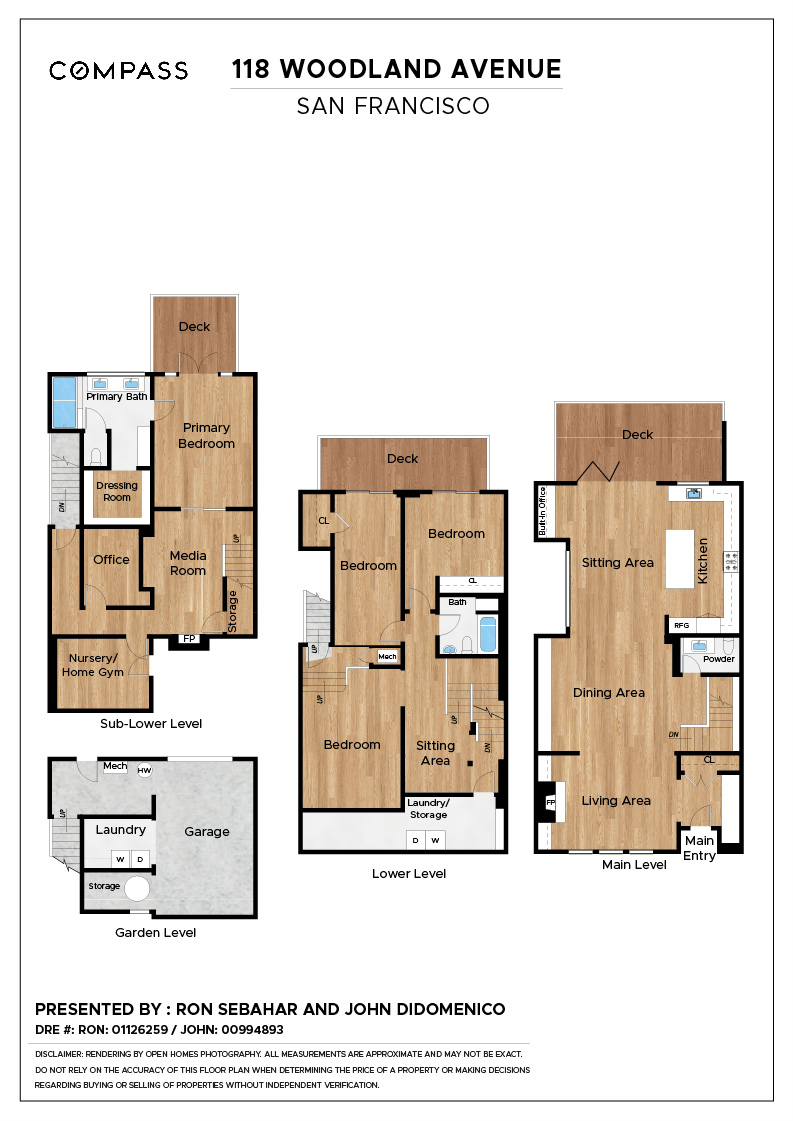 Property Photo: Floor plan for 118 Woodland Ave