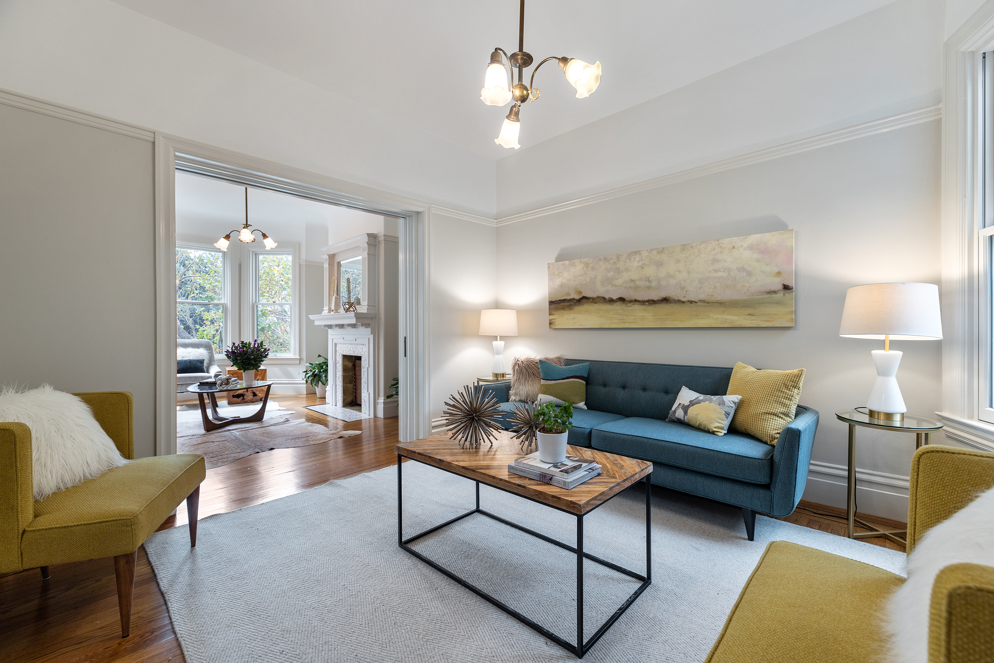 Property Photo: Living room of 726 Clayton Street