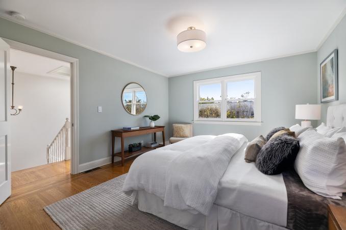 Property Thumbnail: View of a large top-floor bedroom with views of the city