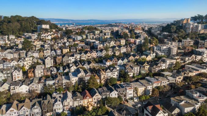 Property Thumbnail: Aerial view, showing proximity to San Francisco Bay