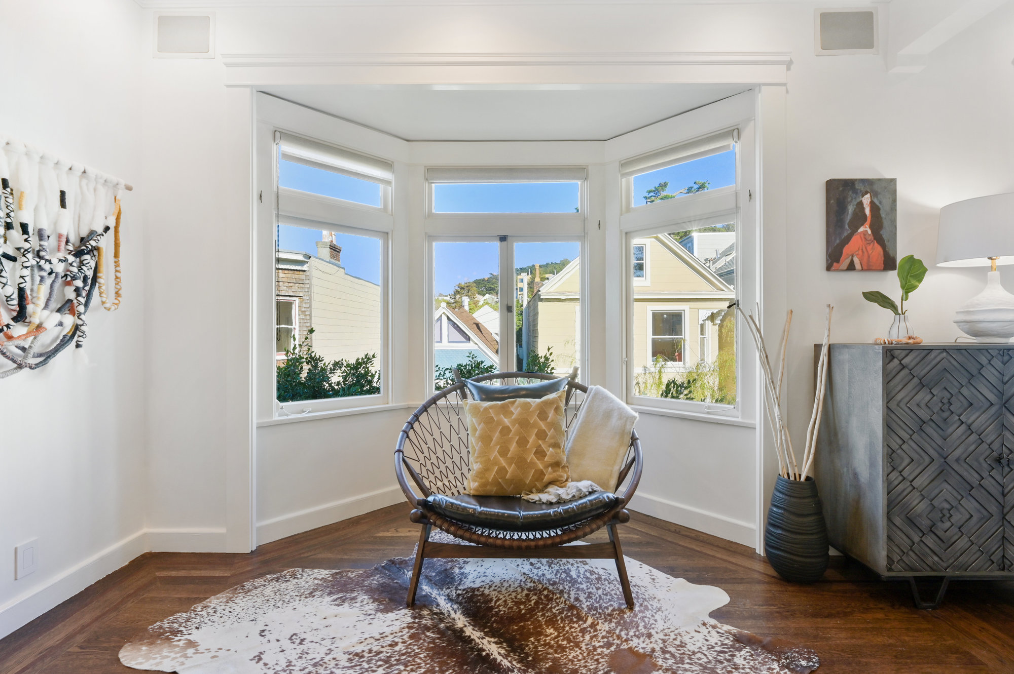 Property Photo: Close-up view of a sitting area near a bay window