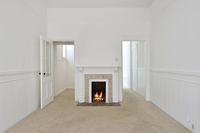 Property Thumbnail: View of a second living room with a fireplace and white mantle