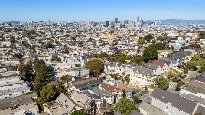 Property Thumbnail: View of San Francisco as seen from 4160-4162 20th Street