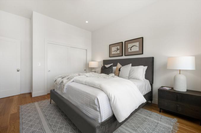 Property Thumbnail: Bedroom, showing the large closet space and wood floors
