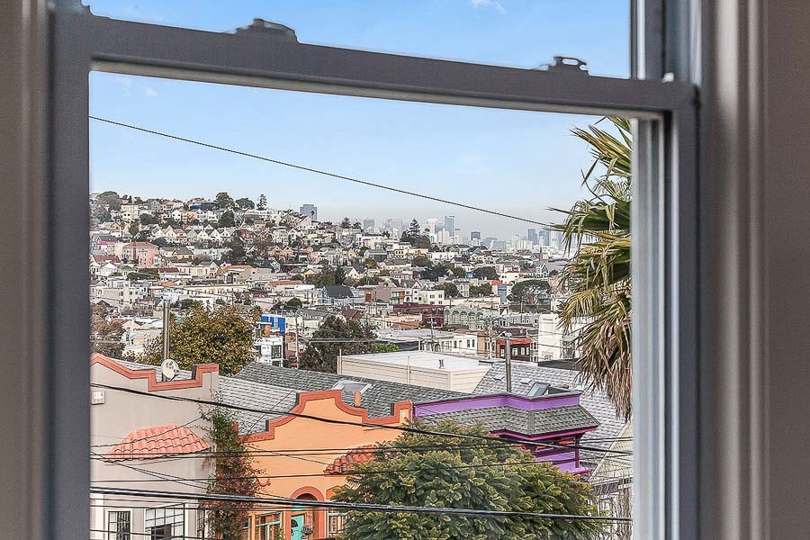 Property Photo: View of the neighborhood as seen from a window at 4229 26th Street