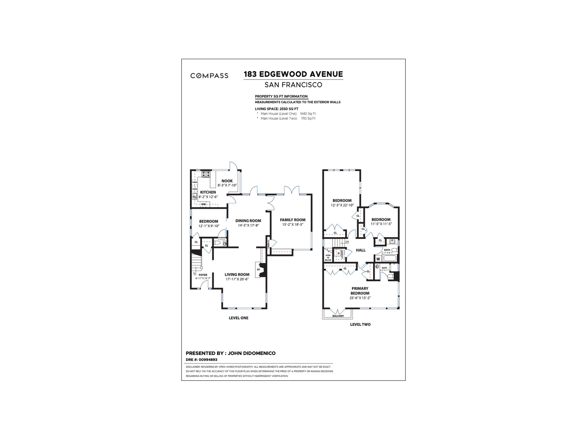 Property Photo: Print of the floor plan for 183 Edgewood Avenue