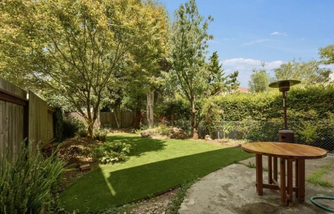 Property Thumbnail: View of the out door area at 134 Grattan Street, featuring a landscaped yard