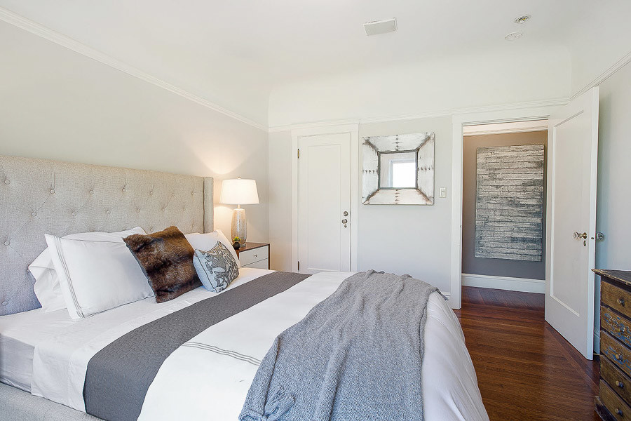 Property Photo: Bedroom with wood floors