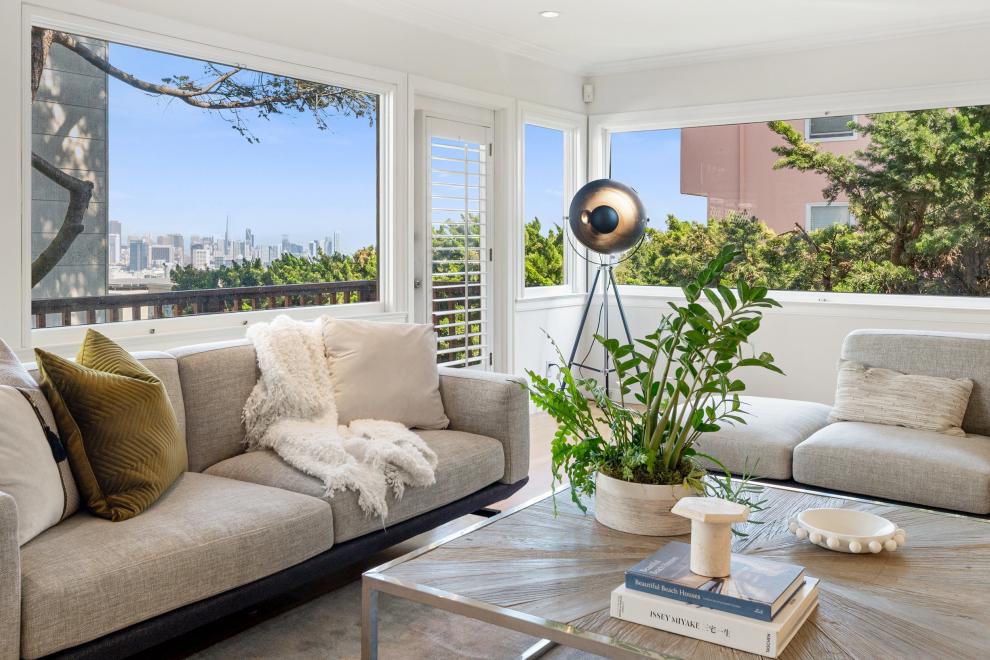 Grand Views & Value: A Tour Of The Stylish 1940's Home At 25 Grand View Ave 